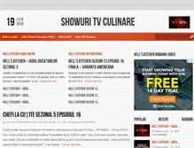 Tablet Screenshot of hellskitchenromania.com